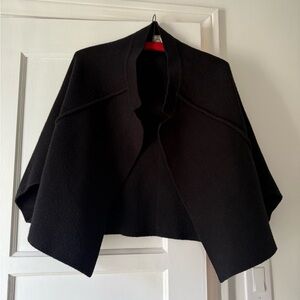 Anthropologie -  Black Women's Sweater Poncho